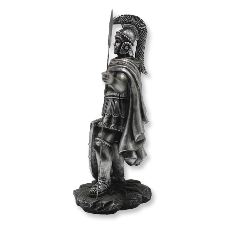 Factory Custom Alexander The Great Greek Roman Ancient Greek Warrior Statue Resin Craft Custom Roman Greece Warrior