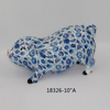 New Design Modern Colorful Lovely Resin Animal Figurine Pig Statue