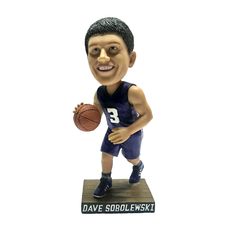 Wholesale Famous People Sports Resin Bobblehead Custom