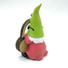 Custom Design Resin Decor Gnome Figurine Garden Welcome Statue