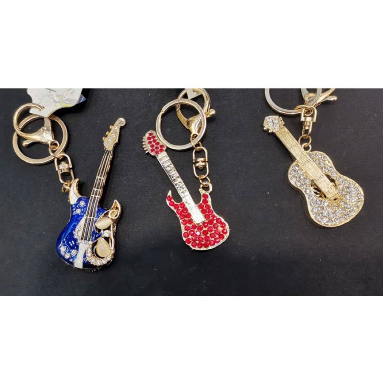 High Quality Crystal Rhinestone Bling Lovely Bear Keychain for Girl