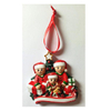 Personalized Resin Santa Tree Decorations Family Christmas Ornament