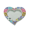 Resin Printing Heart Shape Magnet Mirror Fridge Magnet