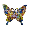 European Modern Art Home Decorative Wall Art Resin Colorful Butterfly Wall Decor