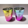 Custom Decal Design Souvenir Electroplate Color Shot Glass