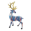 Modern Light Luxury Animal Design Resin Large Deer Statue for Home Decoration