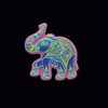 3D Printed Resin Elephant Thailand Souvenir Fridge Magnet