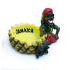 Custom Hand Painted Jamaica Souvenir Polyresin Ashtray