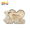 Wood Carving Craft Custom Shape Wooden Fridge Magnet for Souvenir Gift