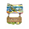 Custom Beach Tourist City Wood Mexico Puerto Vallarta Souvenirs Fridge Magnet