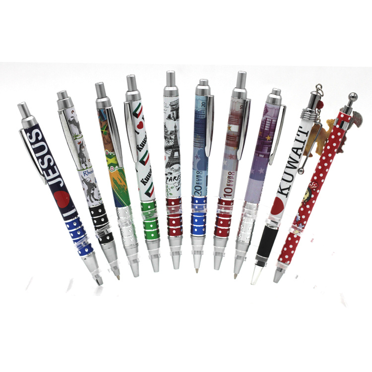 Wholesale Custom Pattern Souvenir Ballpoint Pen for Promotion Gift