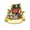 Wholesale Pirate Souvenir Skull Fridge Magnet Custom Resin Refrigerator Sticker