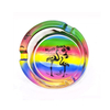 Wholesale Mini Round Glass Ashtray Tourist Souvenir Glass Ash Tray Custom