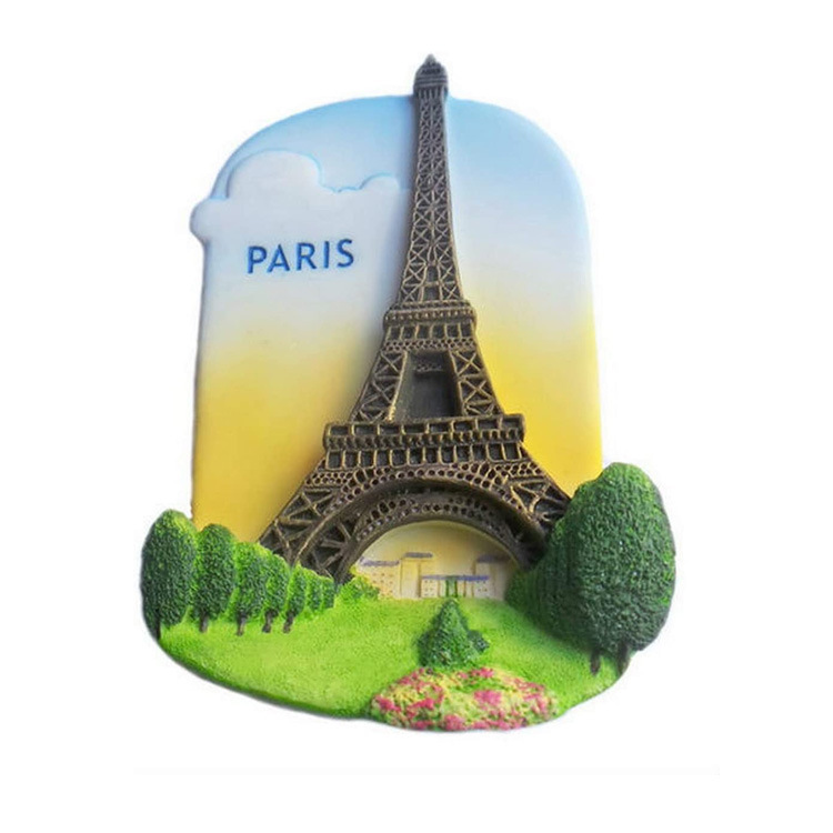 Customized Scenery Refrigerator Magnets Norway Souvenir 3D Handmade Resin Fridge Magnet