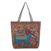 Wholesale National Style Shoulder Bag Thailand Elephant Tote Bag