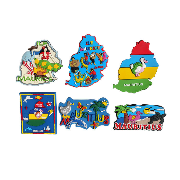 Custom PVC Souvenir Magnet Rubber Refrigerator Magnets