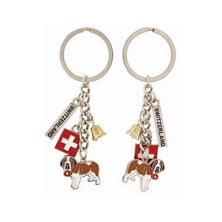 Custom Rudder Shape Metal Tourist Souvenir Croatia Keychain