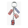 Factory Wholesale Custom Travel Gift Metal Brussels Belgium Souvenir Keychain