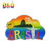 Wholesale Resin Printing Tourist Brazil Souvenir Fridge Magnet