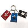 Factory Custom Zinc Alloy Metal Tourist USA Hollywood Souvenir Keychain