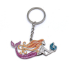 Factory Custom 3D Metal Enamel Sea Ocean Animal Beach Souvenir Seahorse Keychain