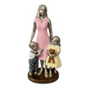 Memorial Gift Resin Family Sculpture Home Decor Family of 4 Figurines