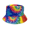 Wholesale New Fashion Colorful Summer Fisherman Hat Rainbow Tie Dye Bucket Hat