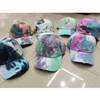 Wholesale Custom Men Women Unisex Denim Washed Distressed Tie Dye Trucker Hat