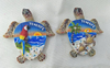 Resin Hand Painted Beach Souvenir Palm Tree Fridge Magnet