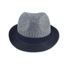 Wholesale Panama Fedora Straw Hat Men Beach Straw Caps with Custom Logo