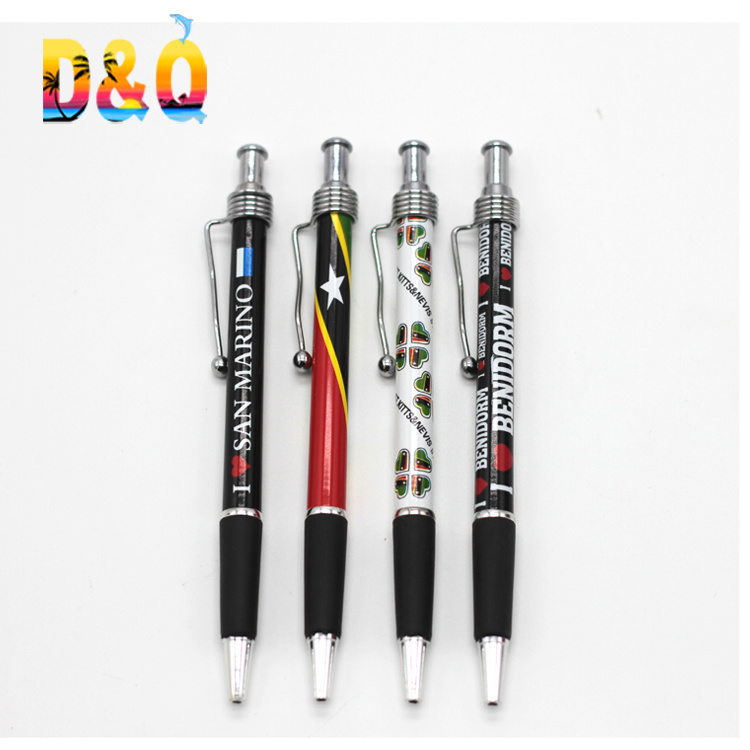 Wholesale Custom Promotion Gift Tourist Ballpoint Souvenir Pen