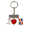 Custom Metal Car Shape London Souvenirs Gift Keychain