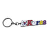 Custom Logo Printing Metal Fridge Magnet Korea Souvenirs Keychain