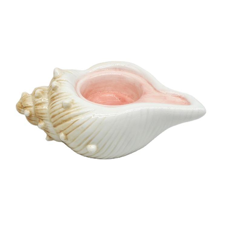 Wholesale Ocean Beach Style Ceramic Home Decor Sea Shell Decoration