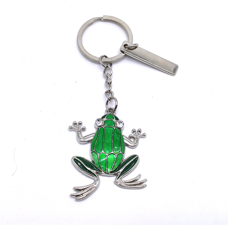 Wholesale Custom Metal Enamel Sealife Ocean Beach Souvenir Starfish Keychain