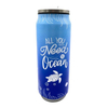 Custom Logo Print Stainless Steel Tourist Souvenir Can Shape Water Bottle