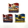 Custom Norway Souvenir Metal Fridge Magnet Bottle Opener Norway Souvenir Keychain