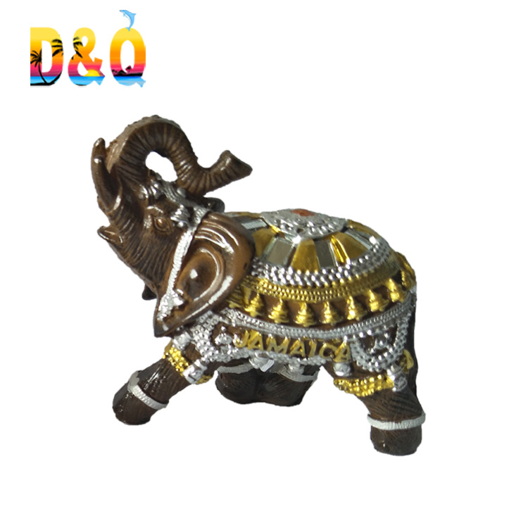 Polyresin Elephant Figurines for Home Decor Ornament