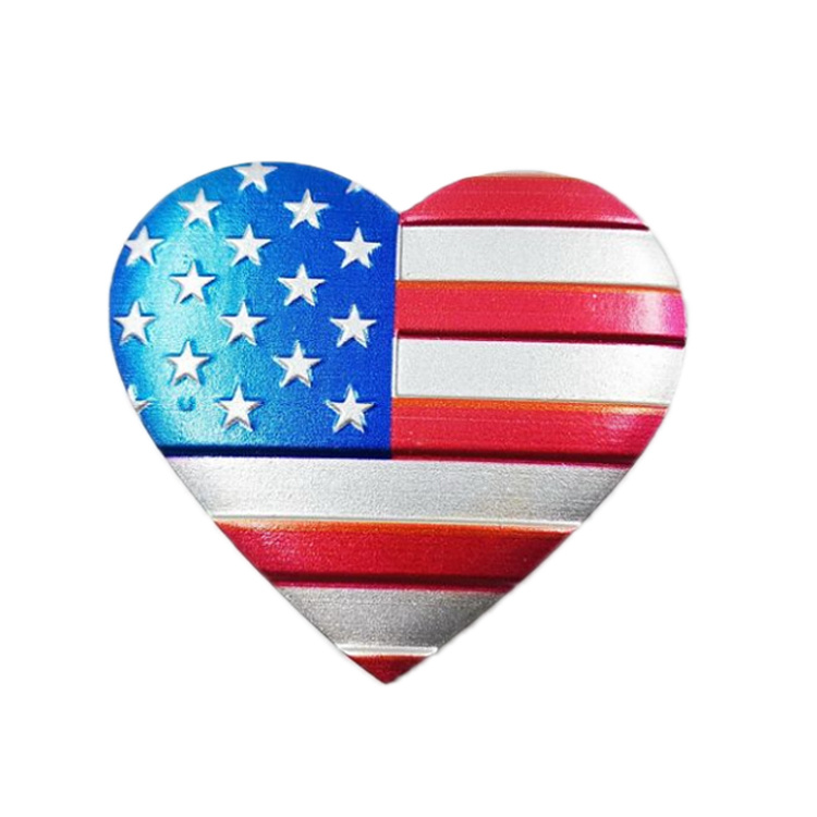 Wholesale Custom Resin Printing American 4th of July Decor Souvenir Gift Fridge Magnet