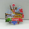 Custom Printing Resin European Travel Souvenirs Spain Portugal Souvenir Fridge Magnet