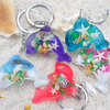 Seaside Tourism Souvenirs Ocean Keyring Sea Animal Resin Dolphin Keychain