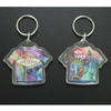 Custom Shape Plastic Acrylic Keychain for Souvenir Gift