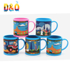 Custom Logo Tourist Souvenir 3D PVC Cartoon Soft Rubber Mug