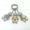 Souvenir 3D Bear Key Chain Custom Metal Alloy Bear Keychain