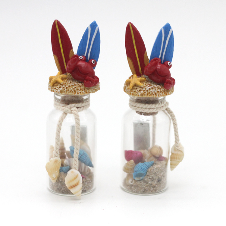 Beach Souvenir Resin Drifting Bottle Sand Art Bottles