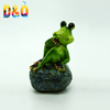 Custom Animal Figurine Resin Frog Statue Yoga Frog for Home Decor