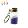 Wholesale Tourist Souvenir Gift Colorful Sand Bottle Keychain