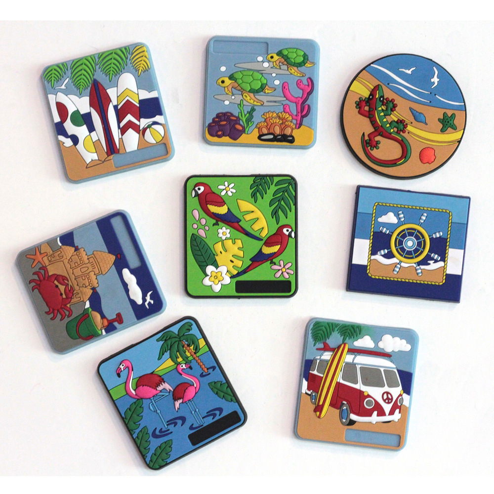 Tourist Souvenir Soft PVC Fridge Magnet Custom PVC Refrigerator Magnet