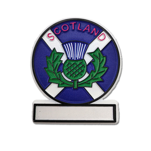 Custom European Tourist Souvenirs PVC Fridge Magnets Scotland Souvenir Fridge Magnet