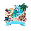 Custom Polyresin 3D Machine Printing Fridge Magnet Sea Beach Souvenir